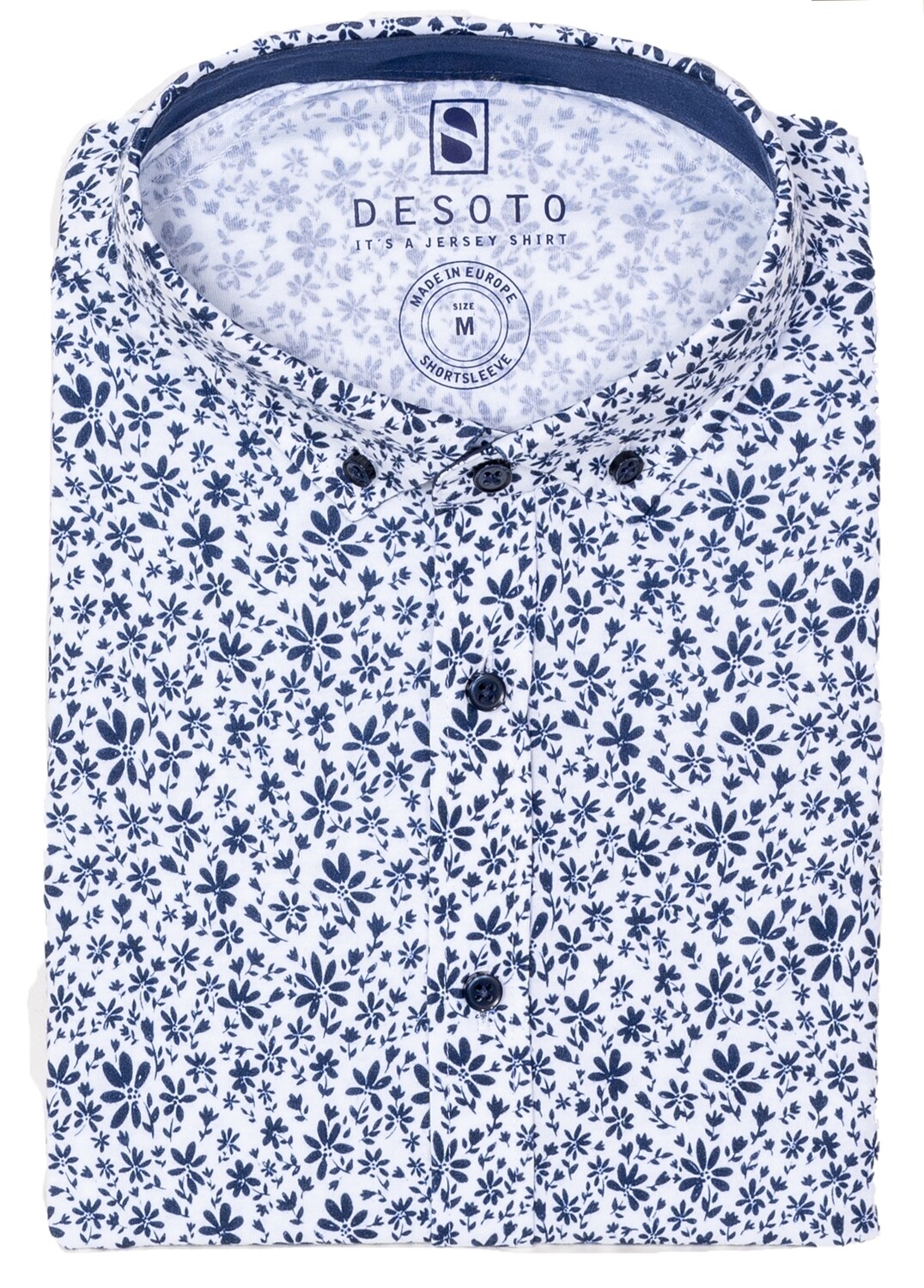 Desoto Overhemd Korte Mouw