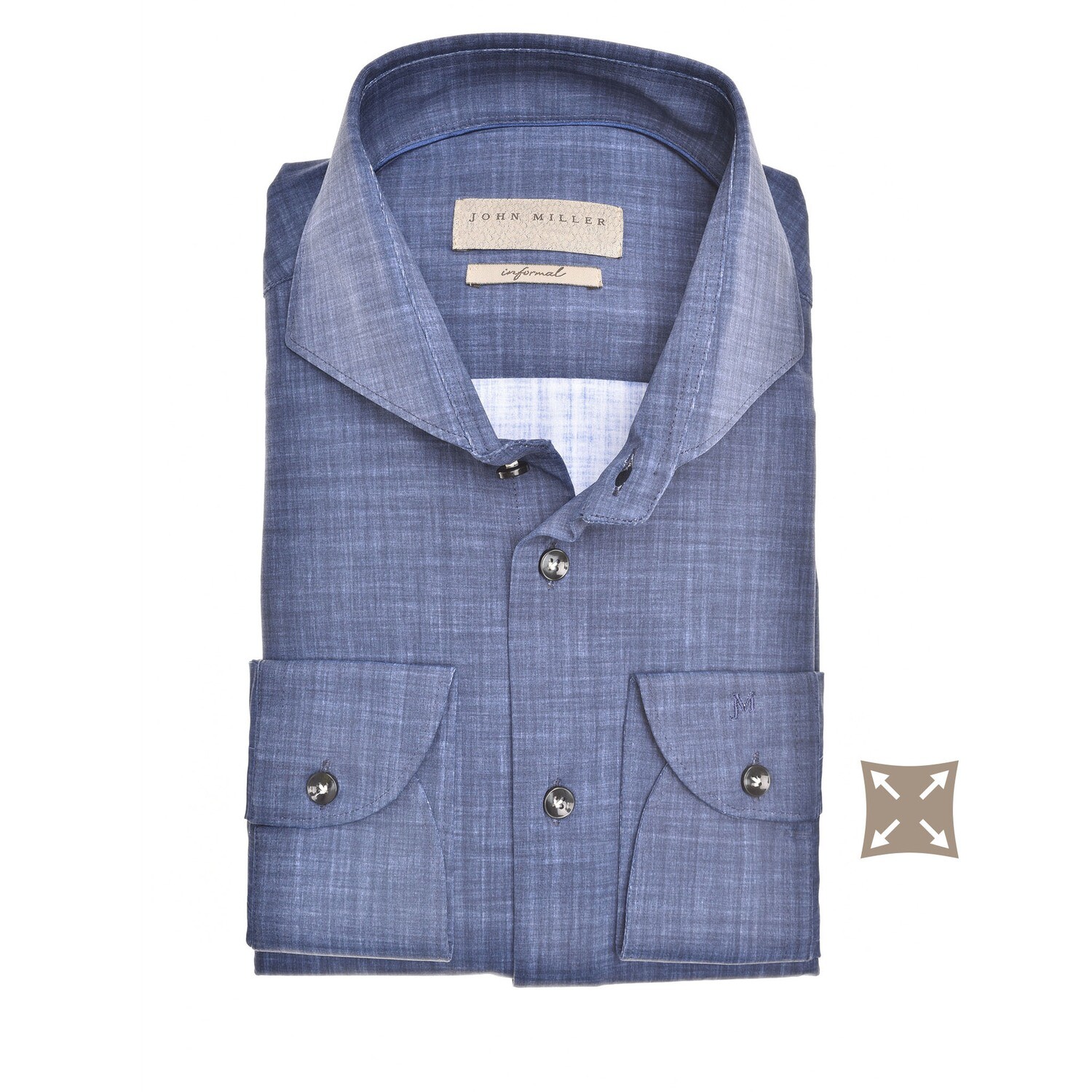 John Miller Overhemd Slim Fit