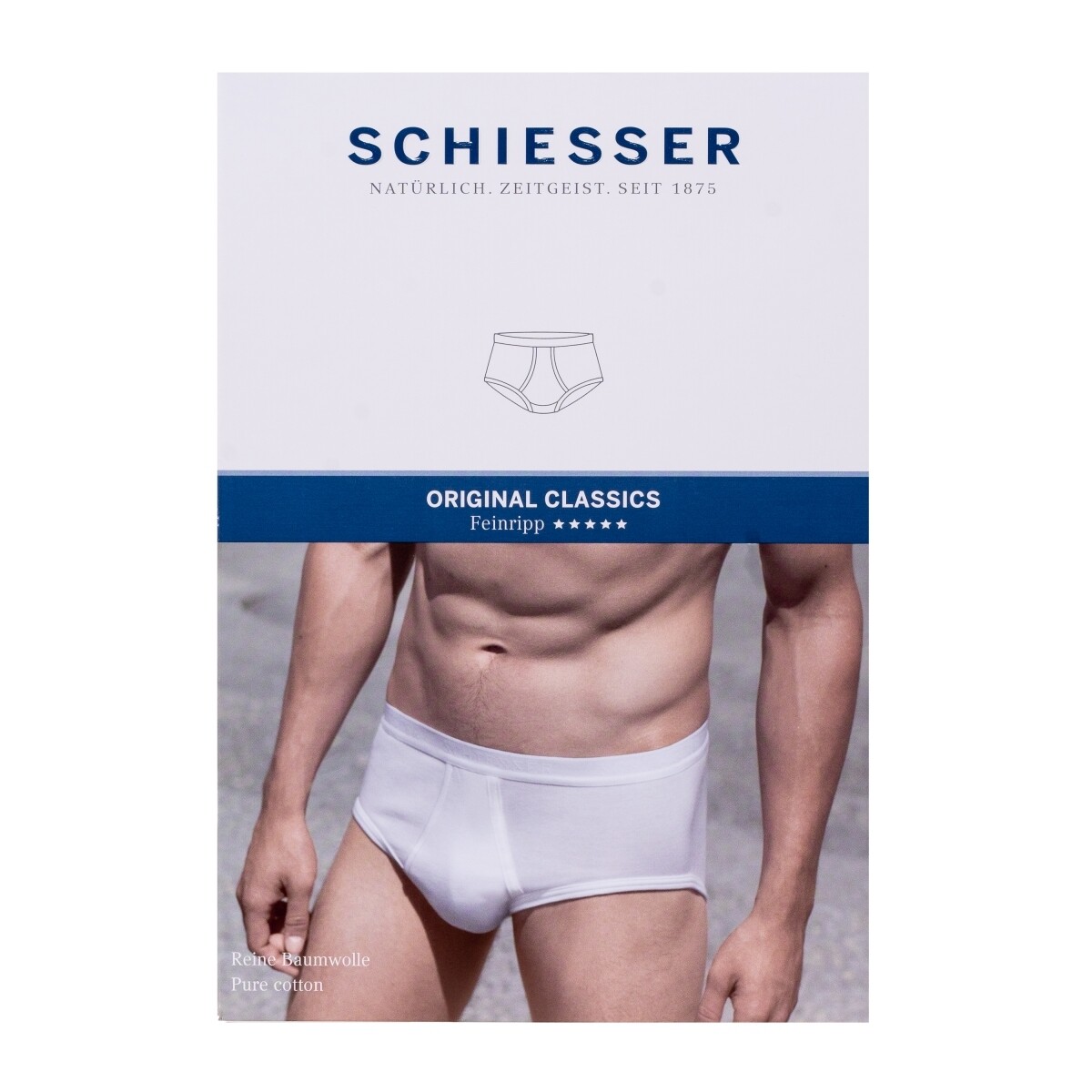 Schiesser Sportslip Wit