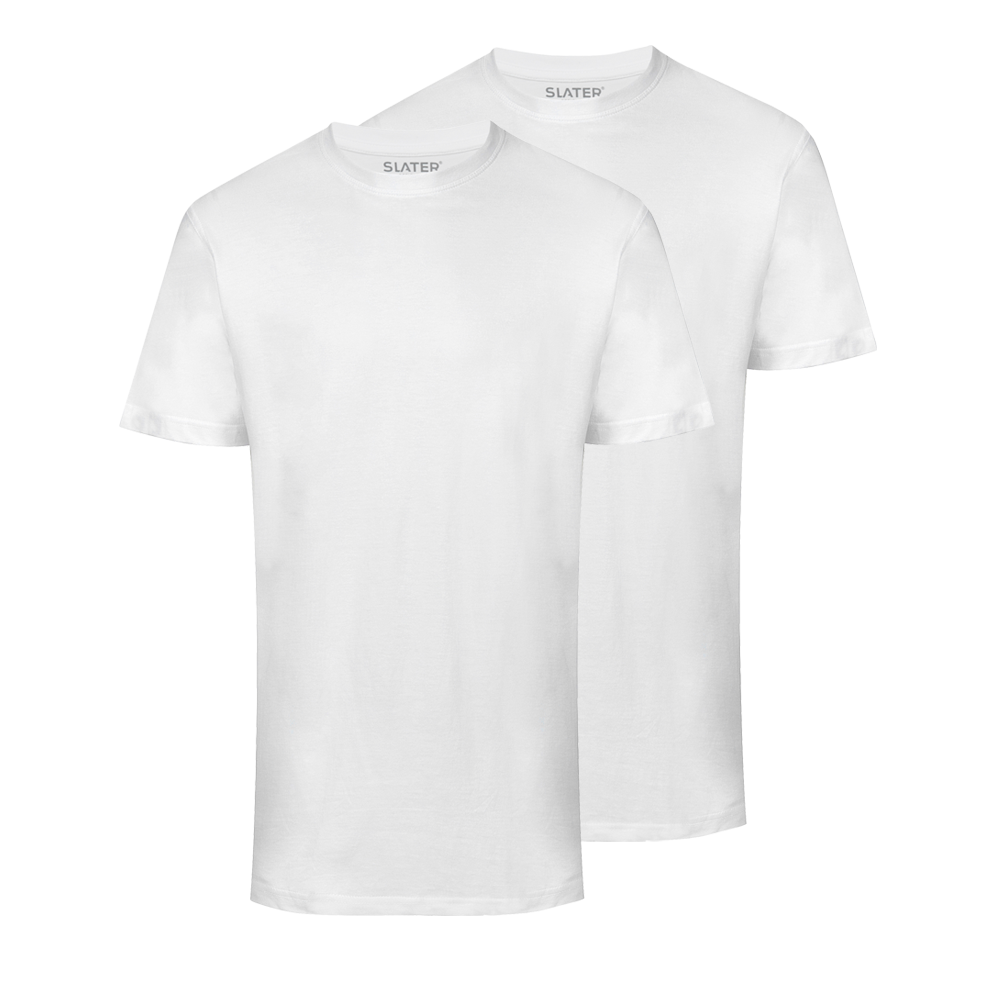 Slater T-shirt basic 2 pack