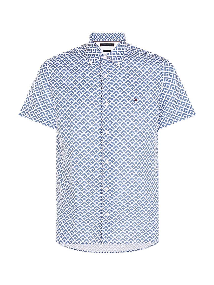 Tommy Hilfiger Overhemd Korte Mouw