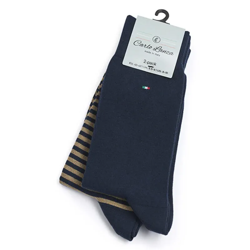 Carlo Lanza Sokken (2-Pack)