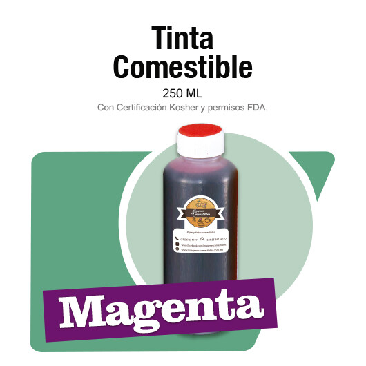Tinta Magenta de 250 ml