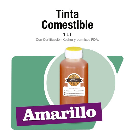 Tinta Amarilla de 1 LT.