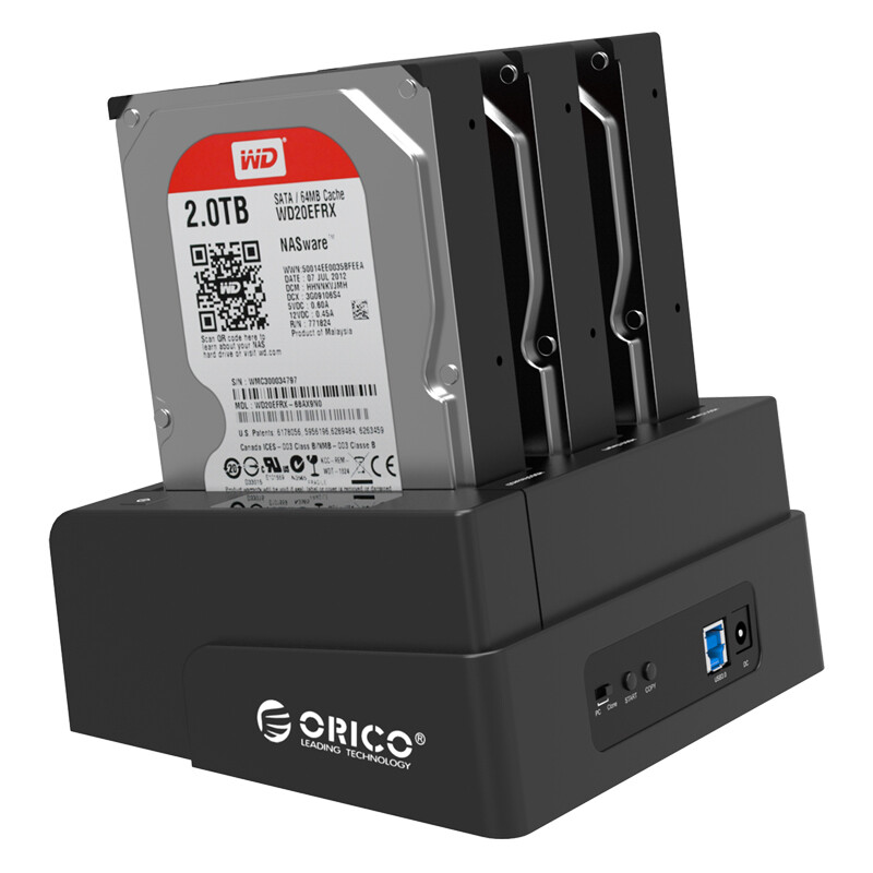 Clonador Hdd Ssd 2 5 Y 3 5 Sata Usb 3 0 Orico