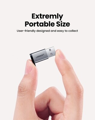 Adaptador Usb 3.0 Macho A Usb Tipo C Hembra, Ugreen