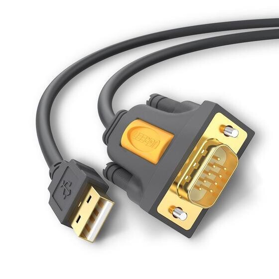 Cable Usb A Db9, 1.5m, Rs-232, Ugreen