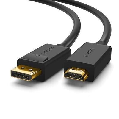 UGREEN - Cable Display port A Hdmi 4k Ultra Hd 2mts 10202
