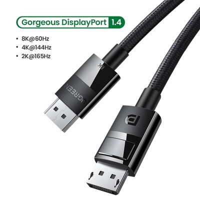 Cable Display Port A Display Port 8k, V 1.4, 2m, Ugreen