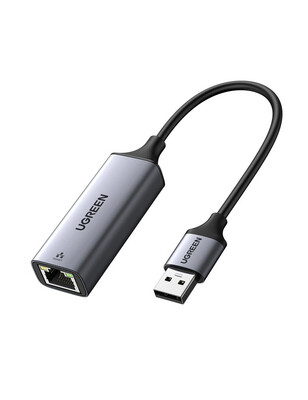UGREEN - Adaptador USB A a LAN 10/100/1000, Aluminio, 50922