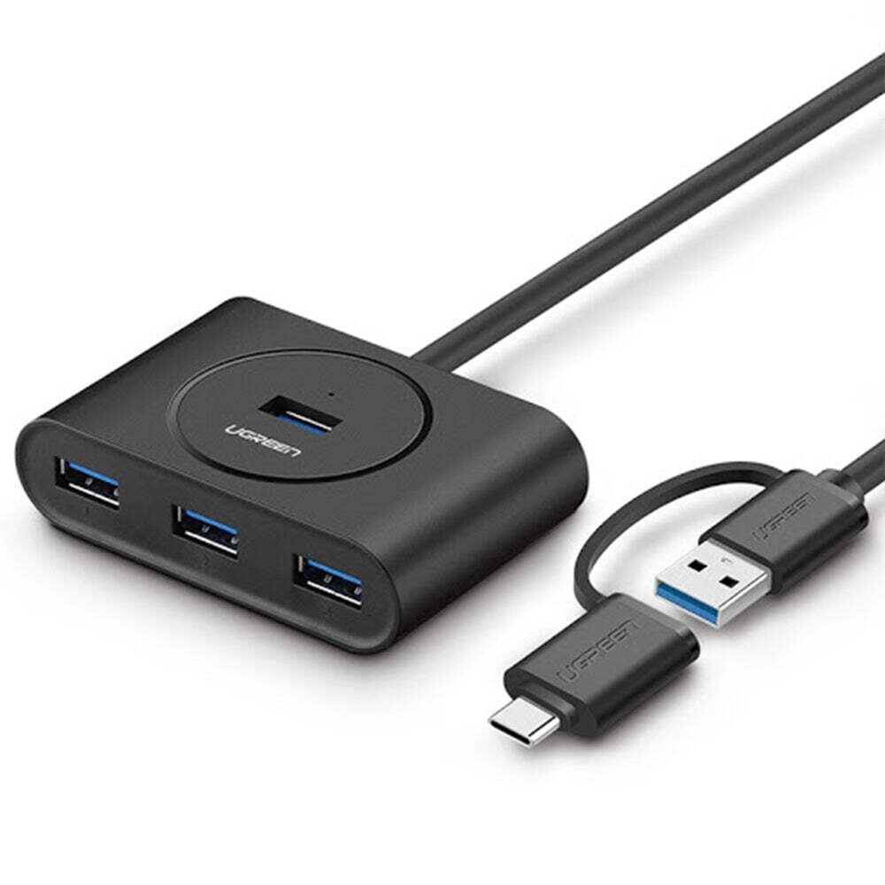 Hub Usb 3.0 Tipo C Y A Ugreen 4 Puertos