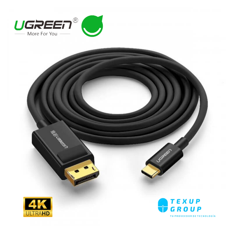 Cable Usb Tipo C A Display Port, 1.5m, 4K, 30 HZ, Ugreen