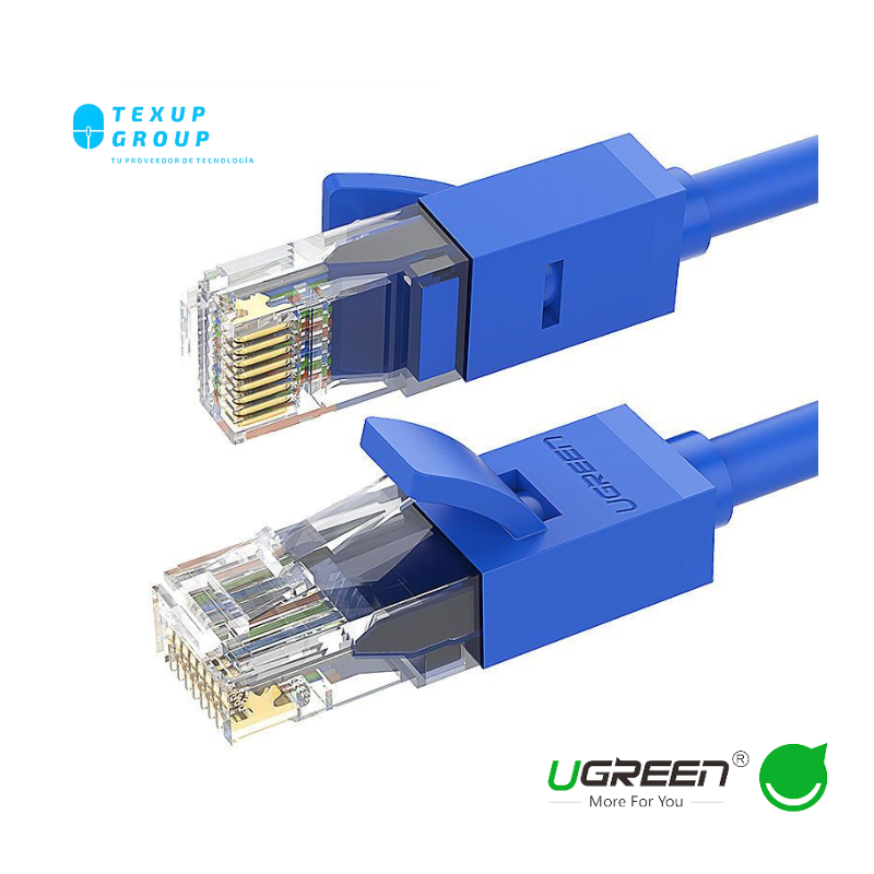 Cable De Red Cat6 Utp Rj45, Azul, 20m, Ugreen