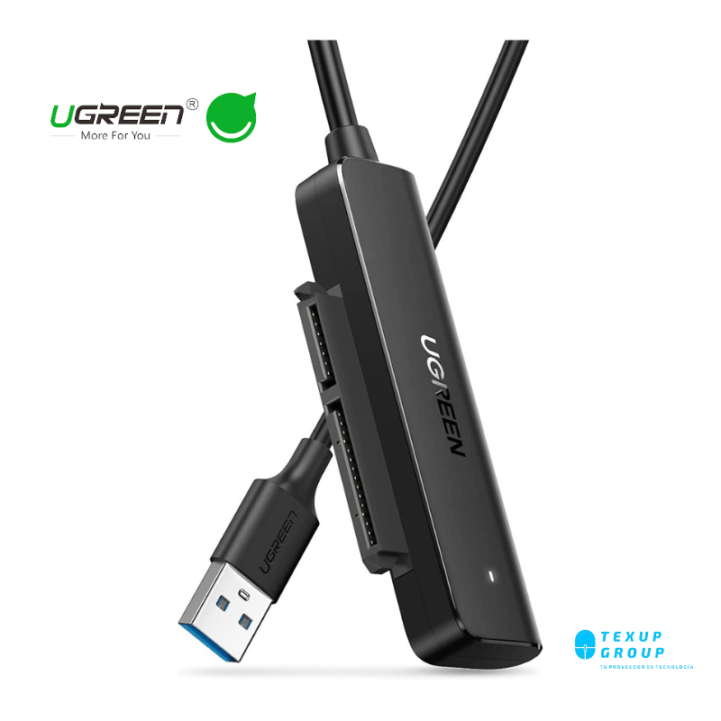 UGREEN - Adaptador Disco Duro Sata Iii 5 Gbps Uasp Usb 3.0 6tb 70609