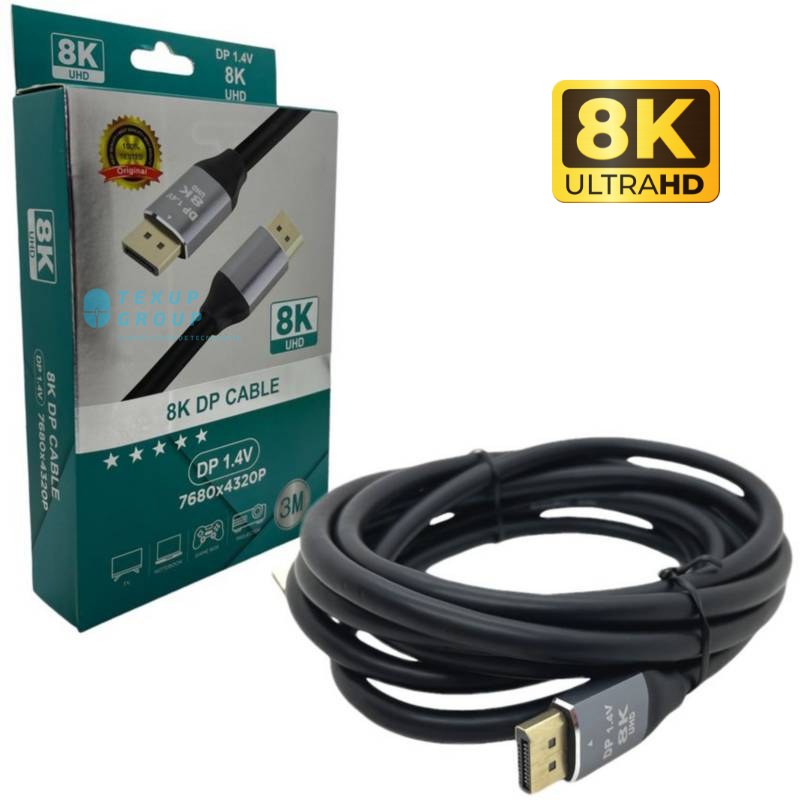 Cable Display Port A Display Port 1.8m V1.4 8k 4k