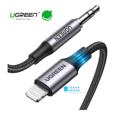 Ugreen 3.5mm Audio Lightning Cable iPhone Mfi Trenzado