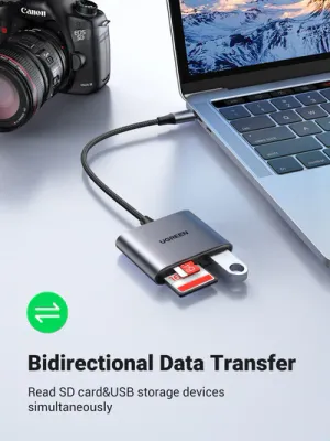 UGREEN USB-C Reader 3 in 1