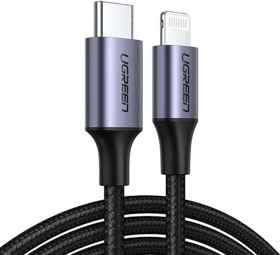 UGREEN USB-C to Lightning M/M Cable Aluminum Shell Braided 1.5m