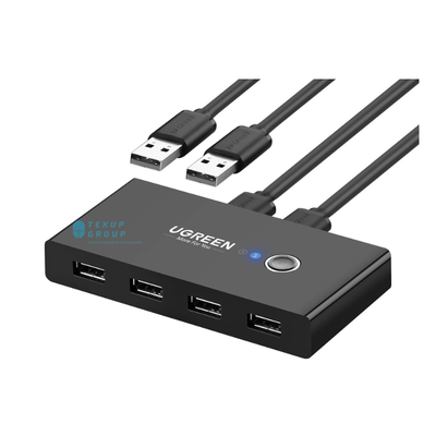 UGREEN - SWITCH USB 2.0 2X4 SELECTOR DE INTERRUPTOR DE INTERCAMBIO, UGREEN, 30767