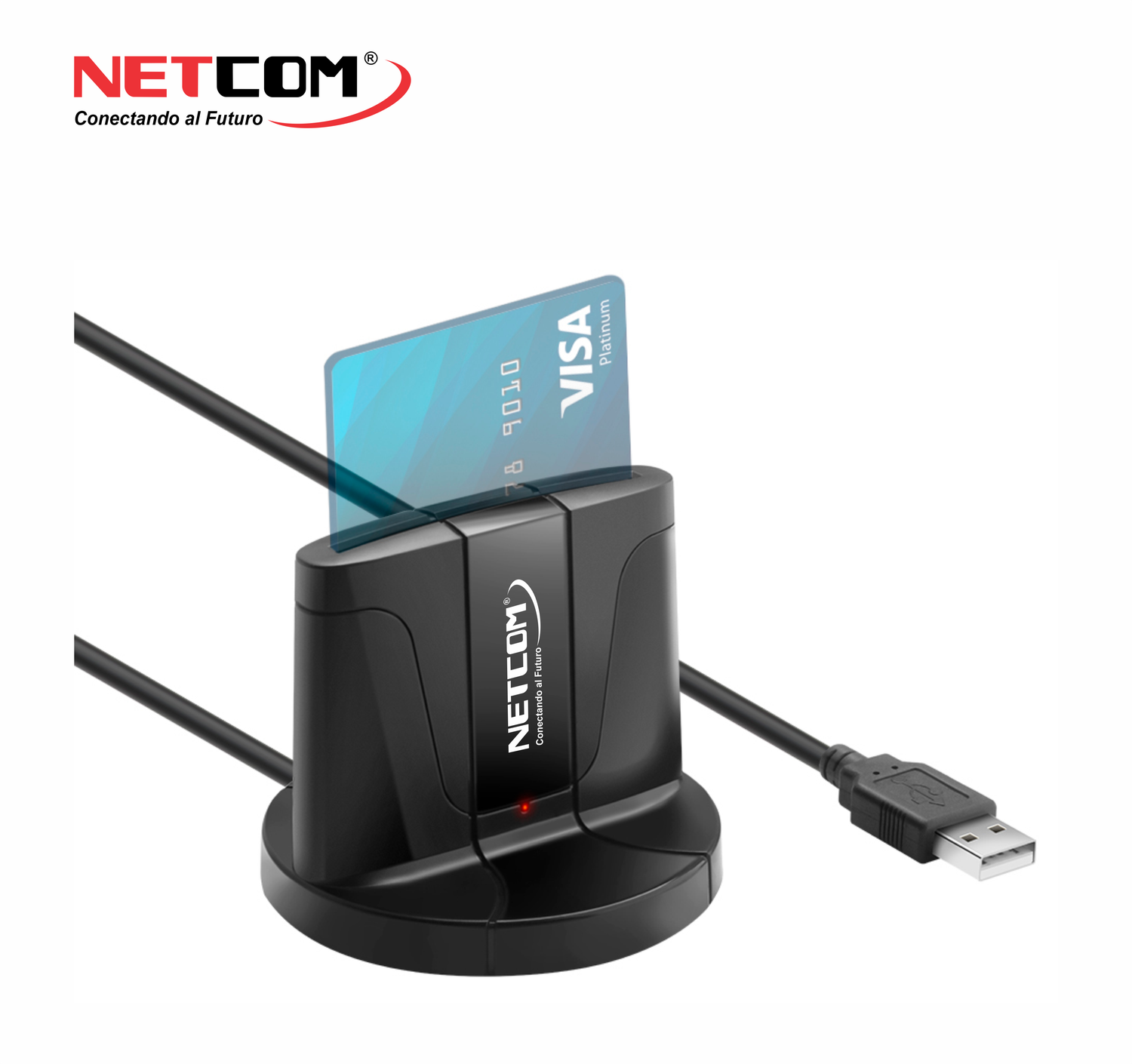 NETCOM - LECTOR DE TARJETAS DE IDENTIFICACION (smart Card) - CR0034
