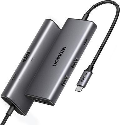 UGREEN - Hub multipuerto 7 en 1 HDMI USB A/C 3.2 PD 15531