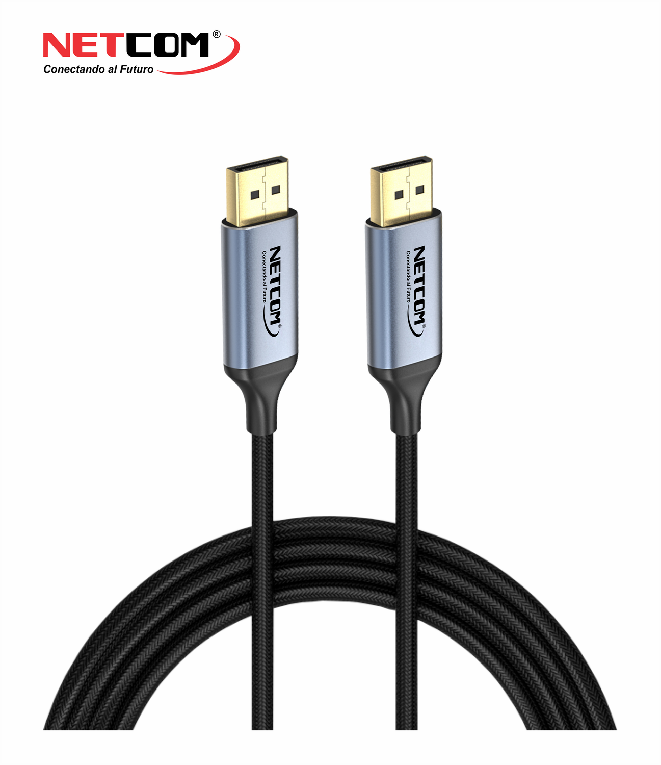 NETCOM - Cable Display port a Display port 4K 60hz 1.8m DP0192