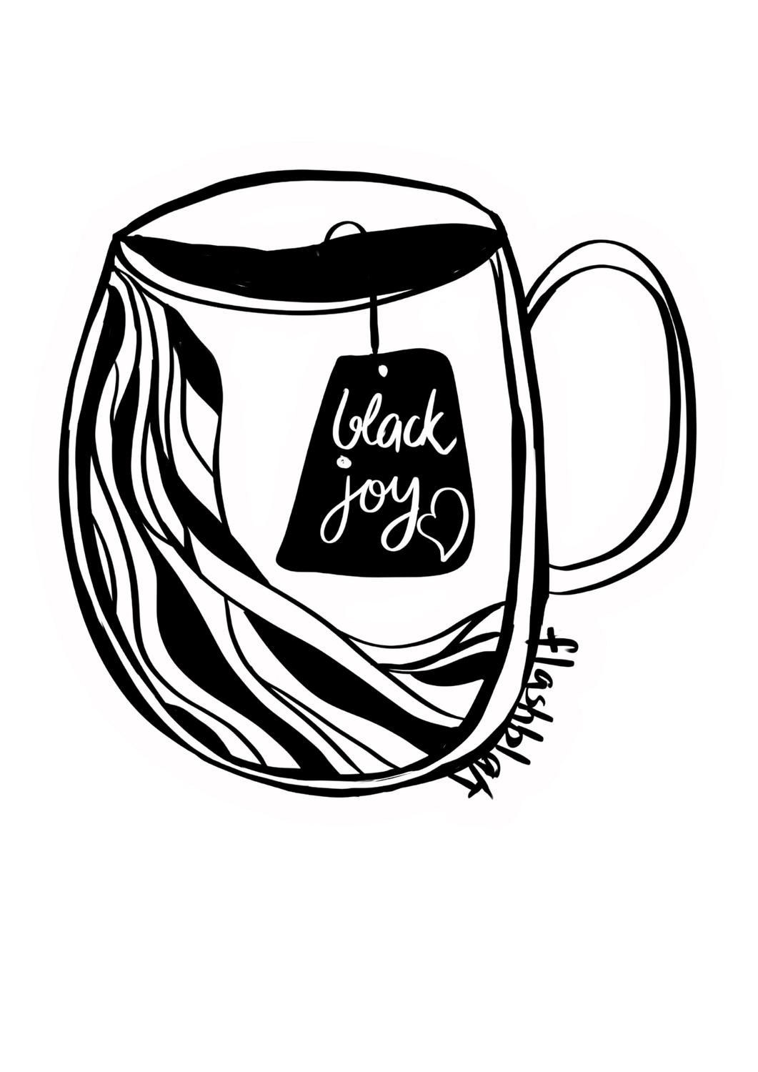 A4 Print - Black Joy (includes shipping)