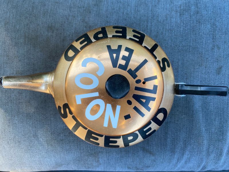 Colon-iali-tea - steeped in white supremacy  (shipping included)