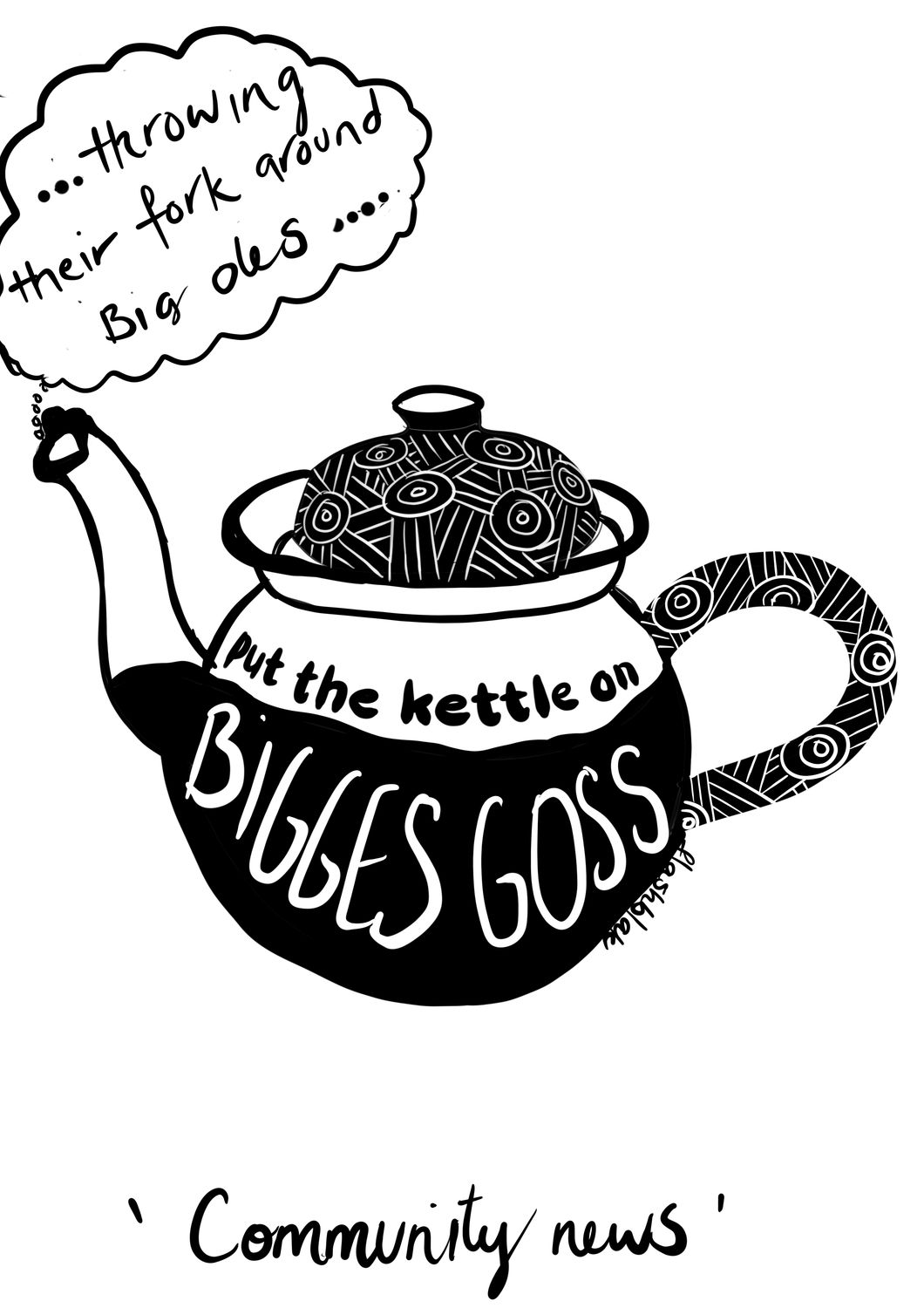 A4 Print - bigges goss (includes shipping)