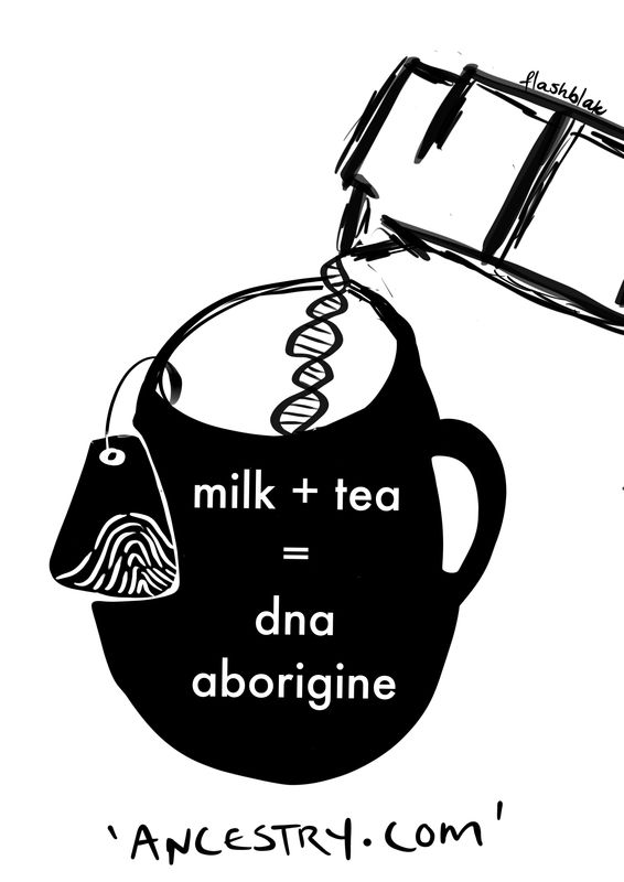 A4 Print - dna aborigine (includes shipping)