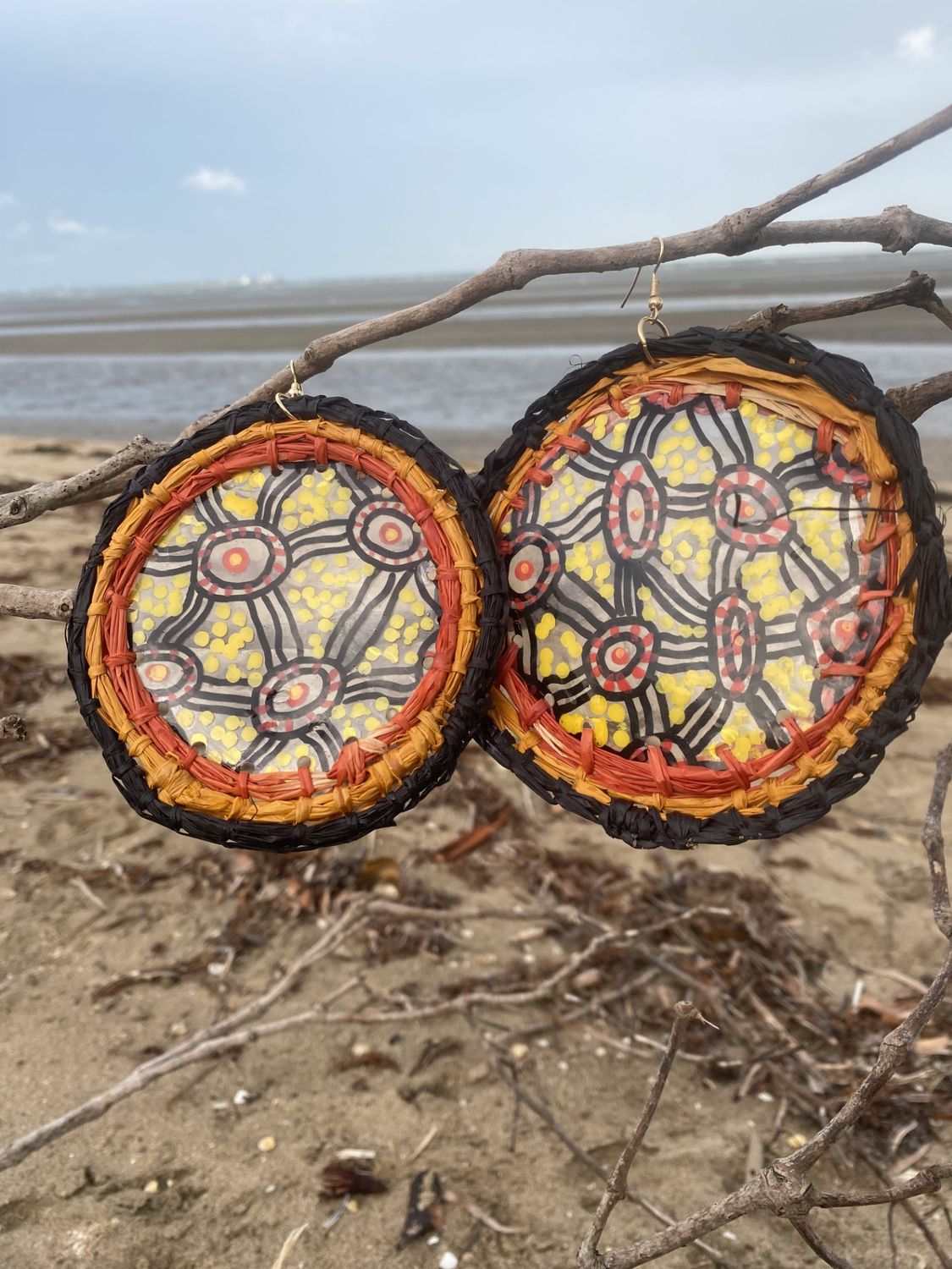 Big Aunty Earrings RBY (shipping included)