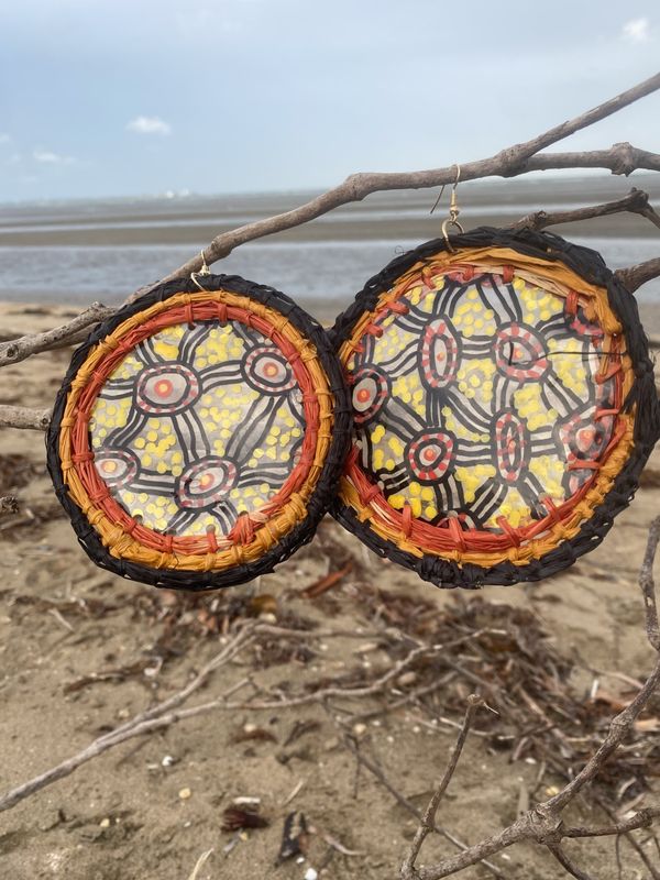 Big Aunty Earrings RBY (shipping included)