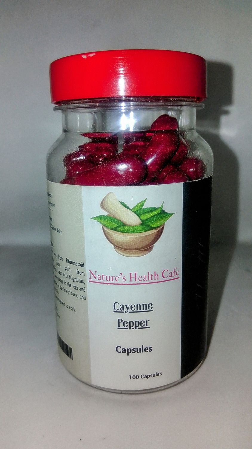 CAYENNE PEPPER 100 CAPS