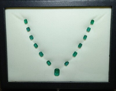 Emeralds lot 18.15 ct