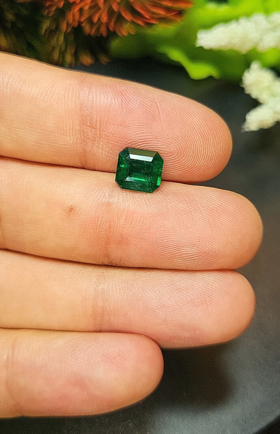 Emerald Octagon cut 2.17 ct