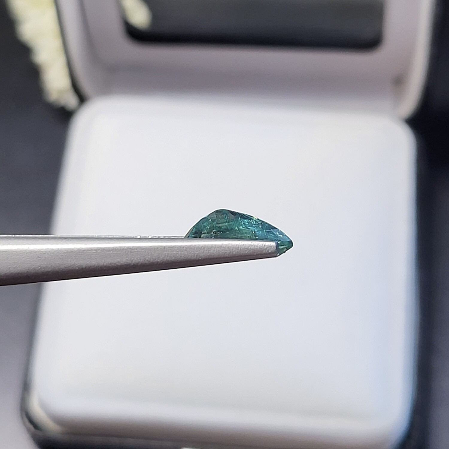 1.78 ct Emerald Pear cut