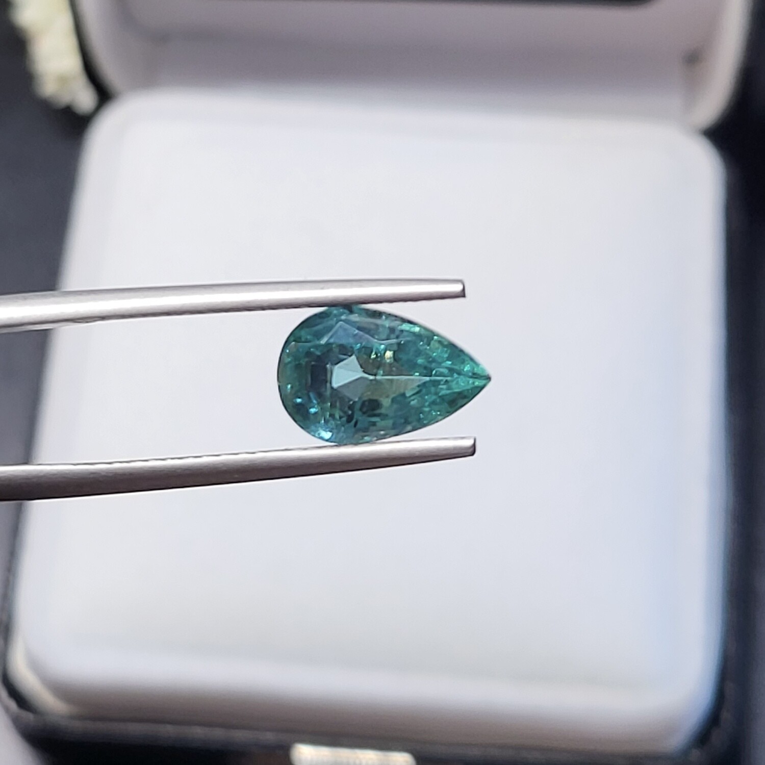 1.78 ct Emerald Pear cut