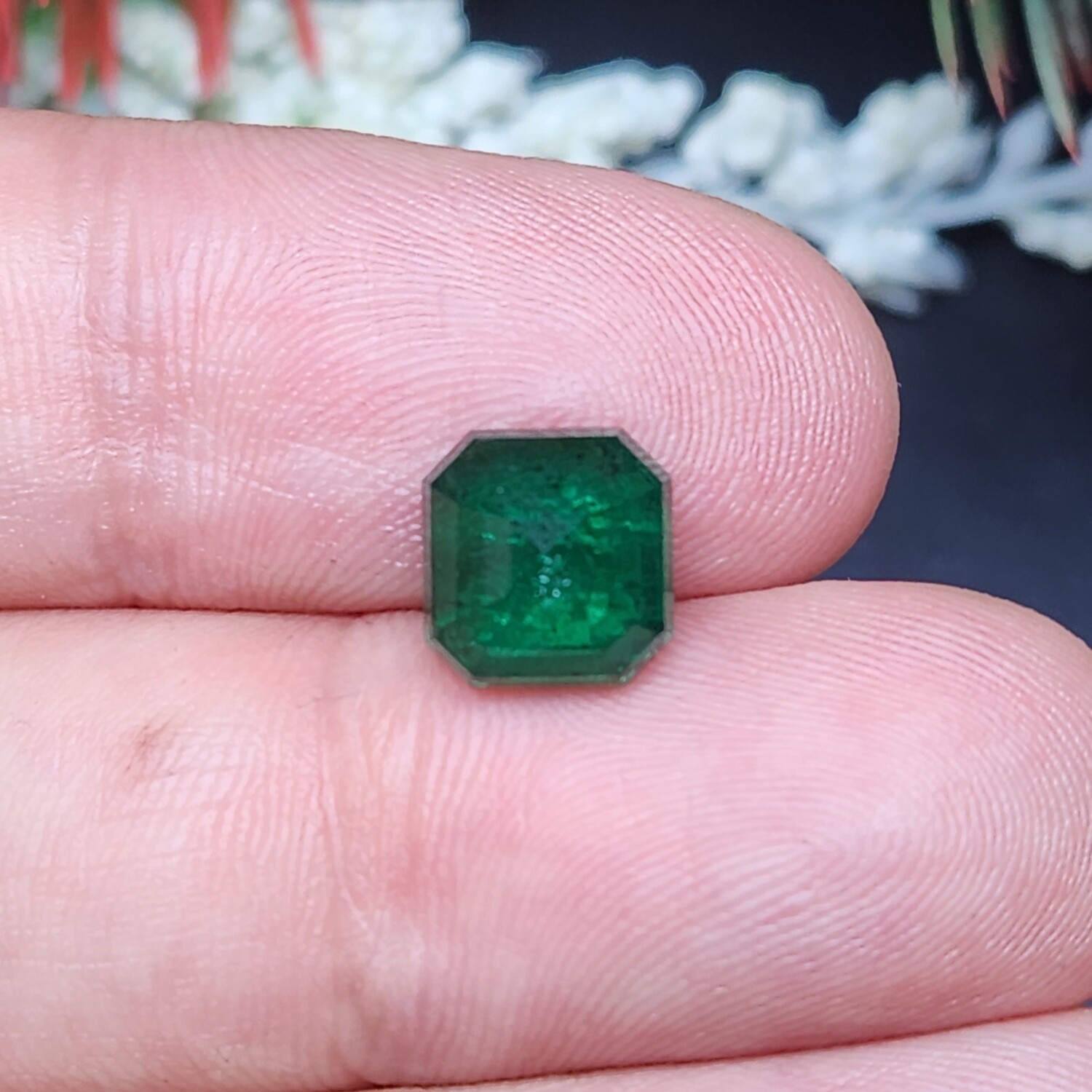3.31 ct Sq. Emerald cut