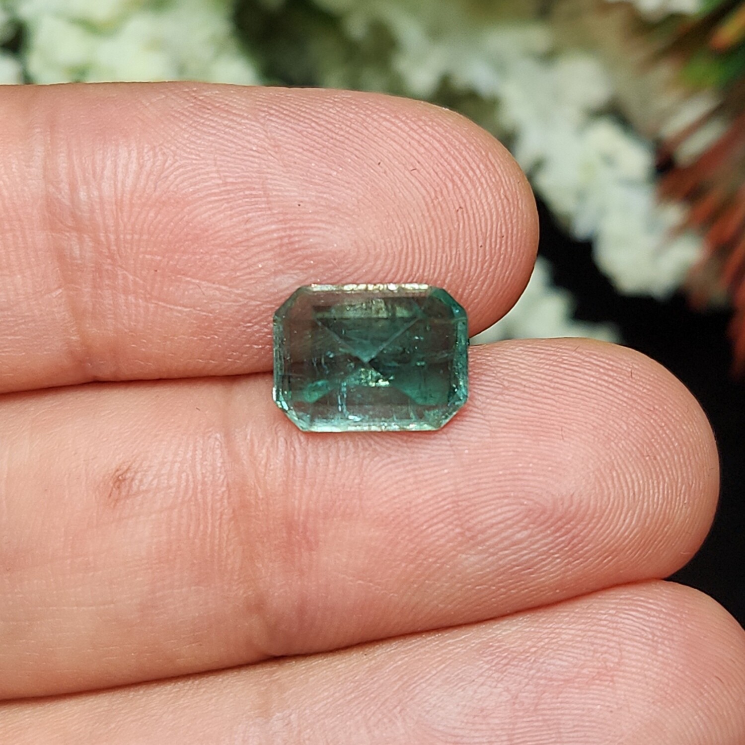 4.66 ct Emerald Octagon cut