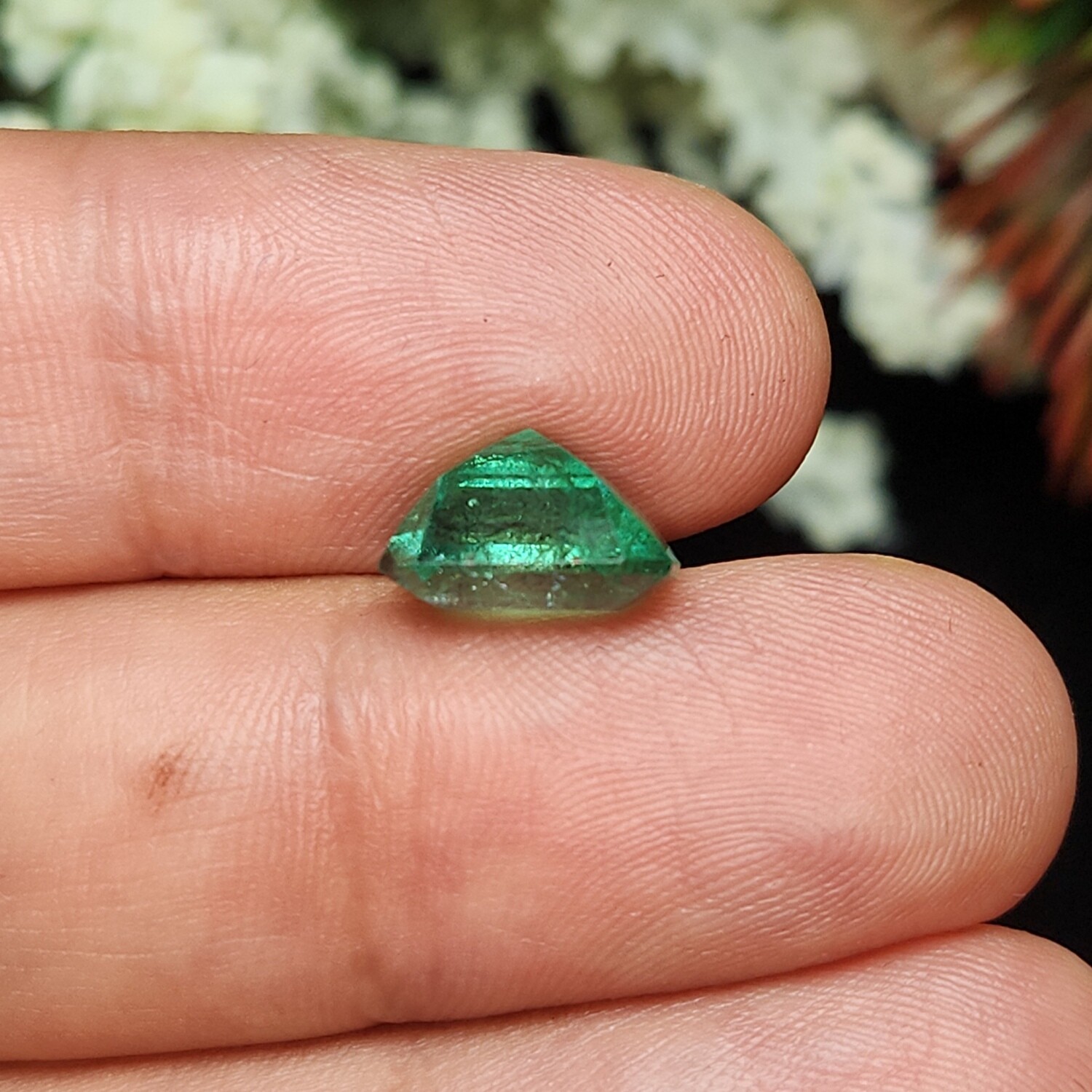 4.66 ct Emerald Octagon cut
