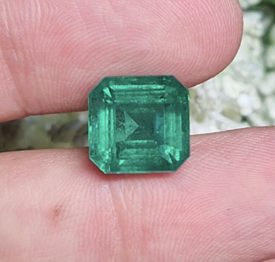 Sq. Emerald 9.33 ct