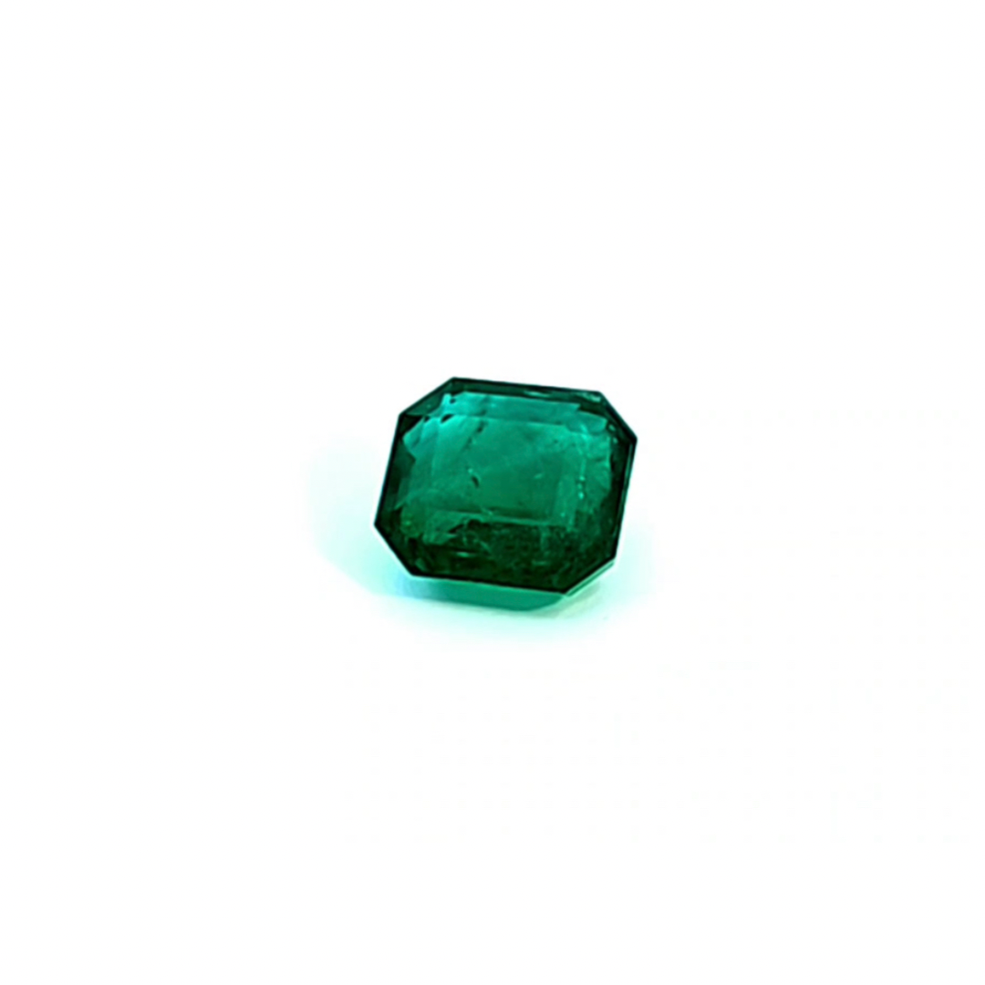 Emerald octagon cut 3.28 ct