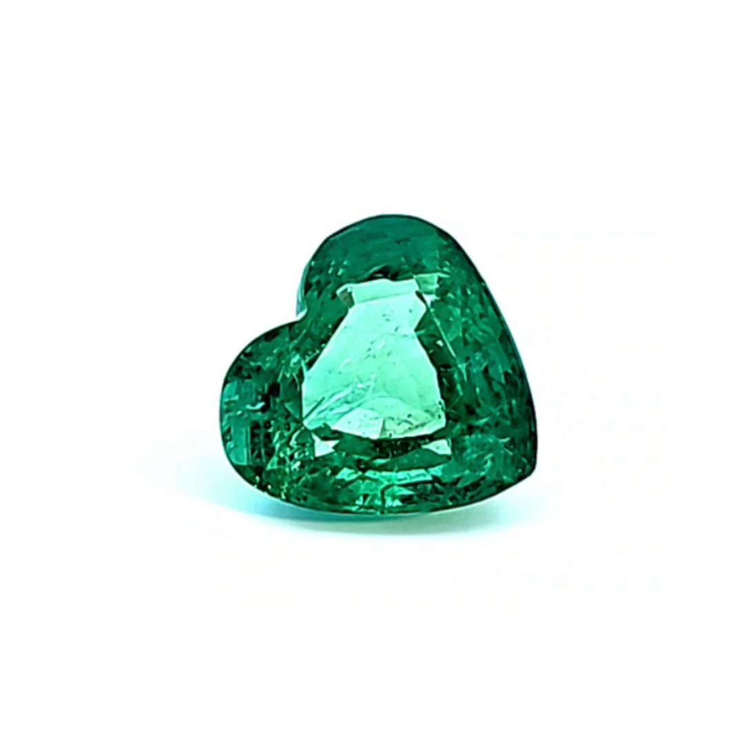 8.60 ct Emerald heart cut