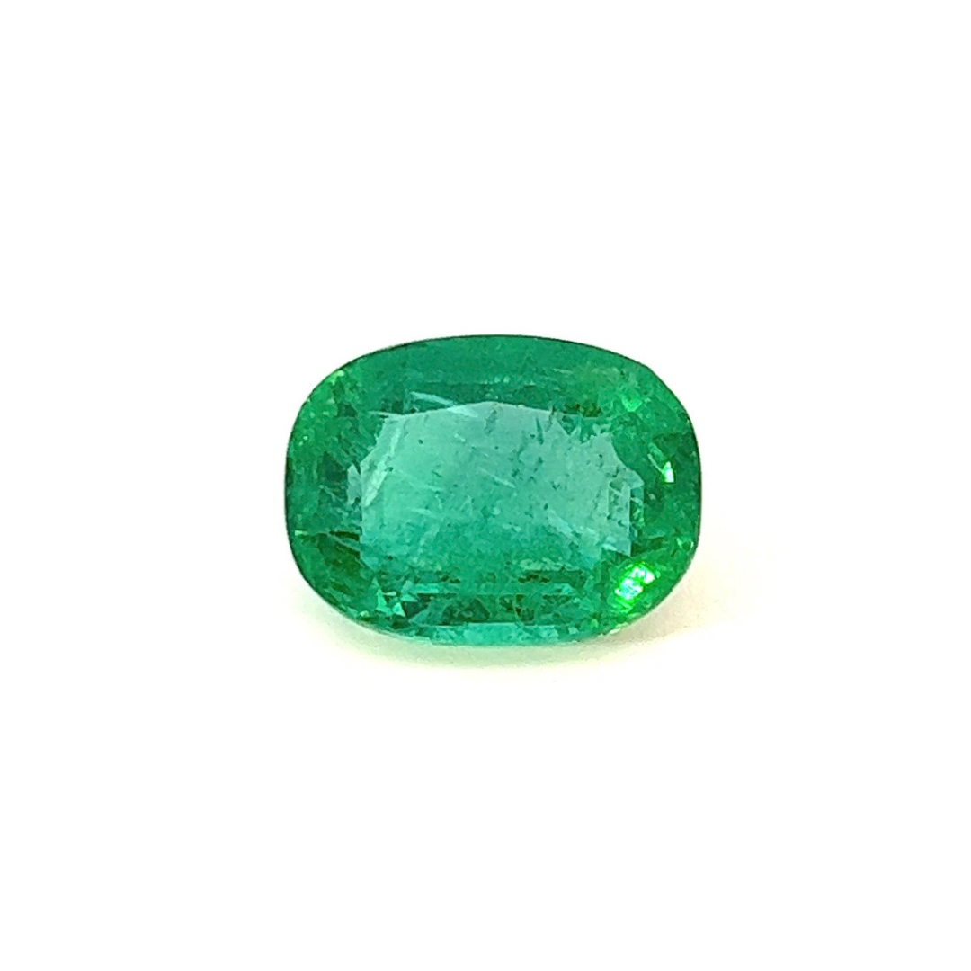 8.72 ct Emerald Cushion cut