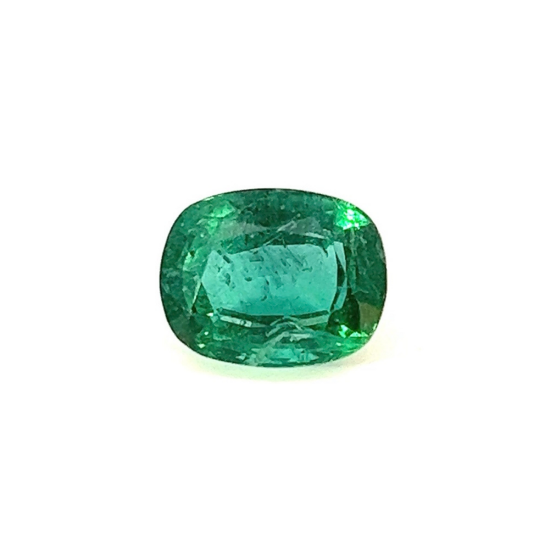 6.43 ct Emerald cushion cut