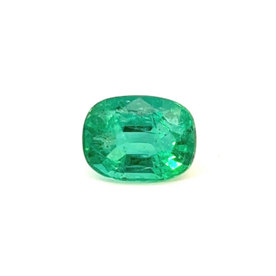 6.84 ct Emerald cushion cut