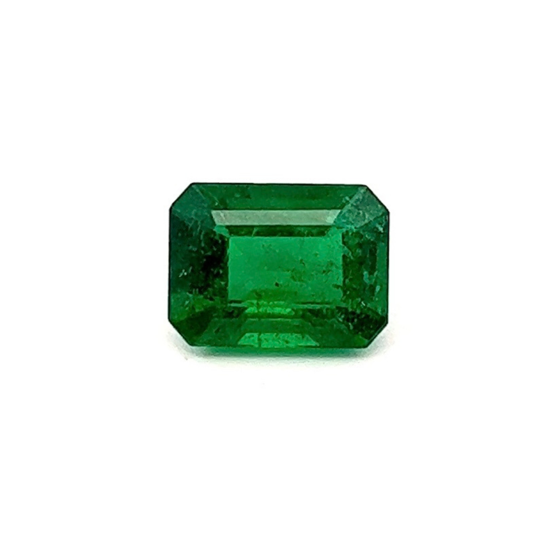 3.81 ct Emerald Octagon cut