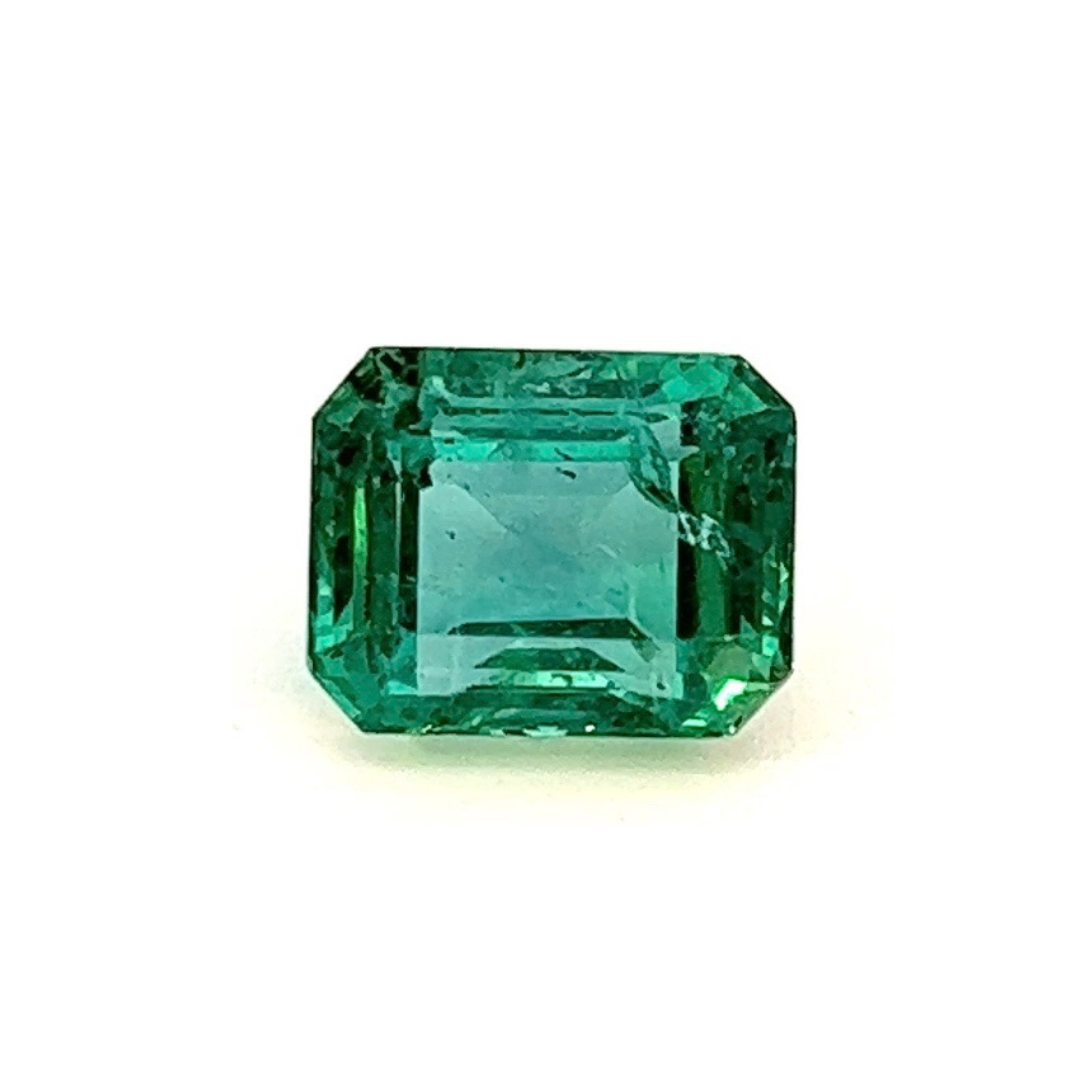 7.14 ct Emerald octagon cut