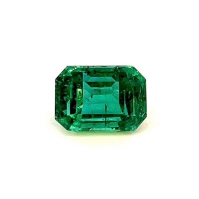 7.09 ct Emerald octagon cut