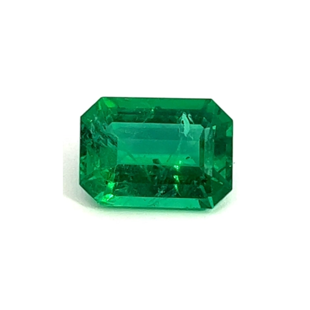 7.44 ct Emerald octagon cut